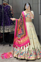 Heritage Garden Lehenga-choli