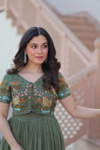 Rustic Petal KOTI-GOWN