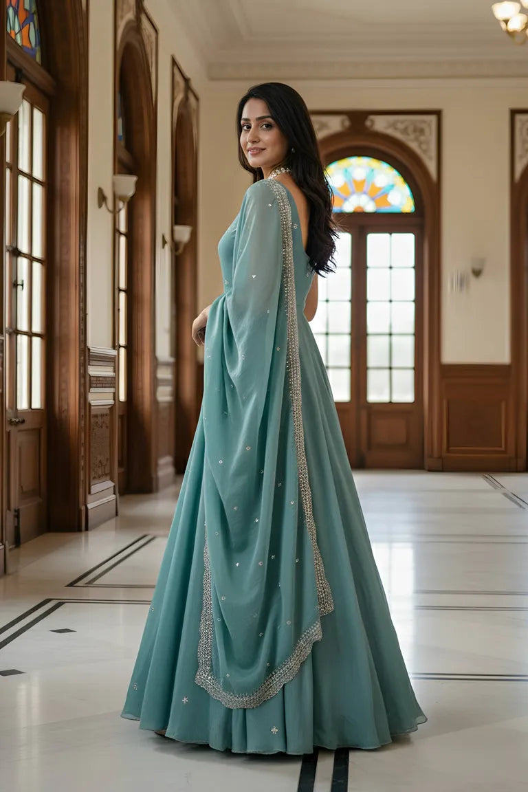 Teal Tides Elegance
