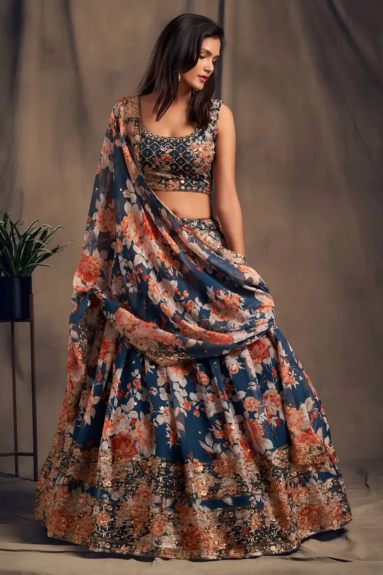 Fusion Flare lehenga choli