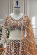 Rust Orange Lehenga Choli