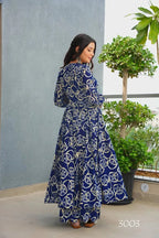 Styled in Indigo dress