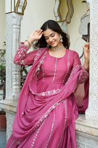 Full Flared Festive Gown