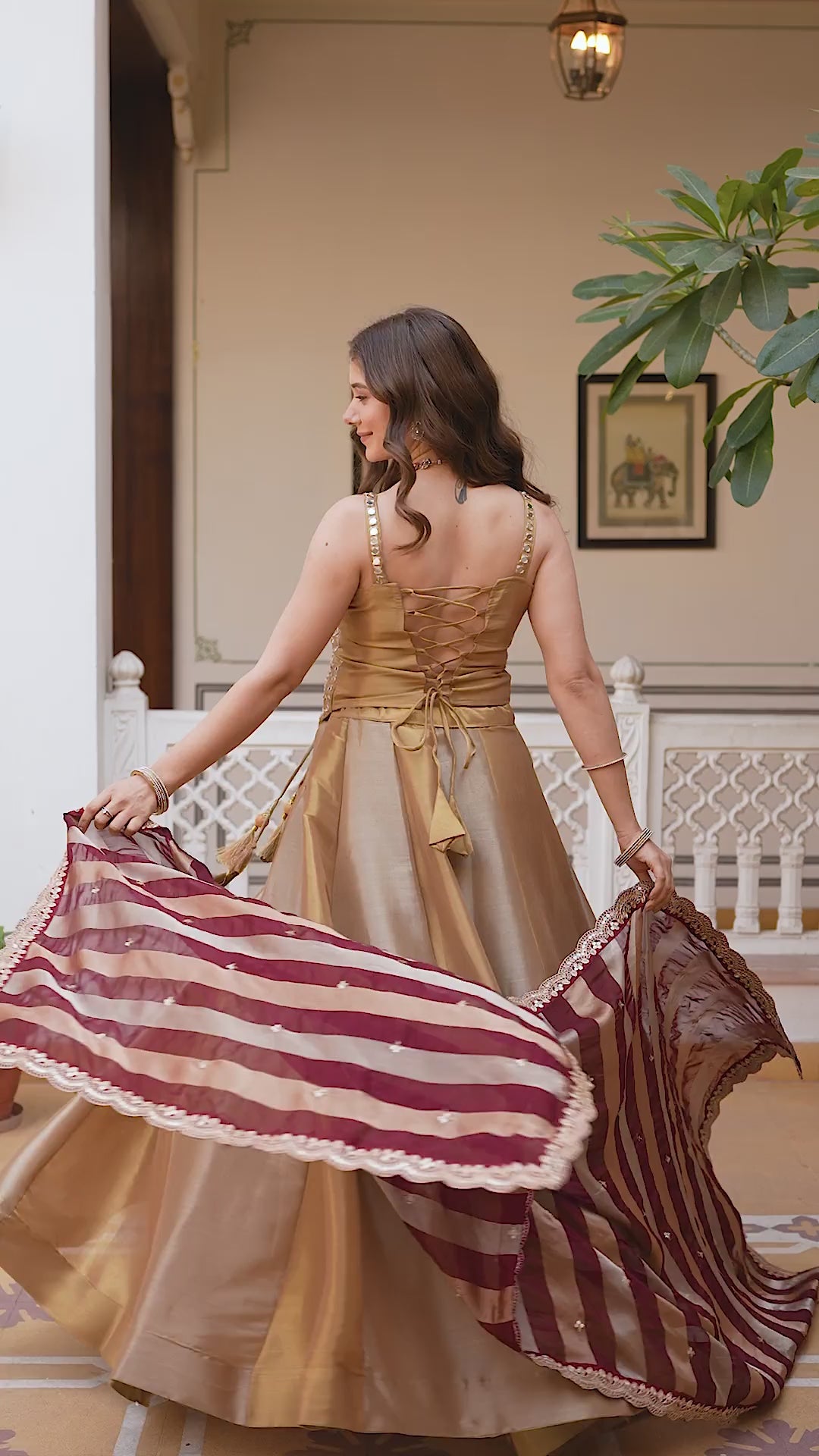 Royal Golden Lehenga