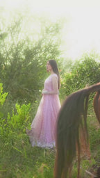 Party Wear Anarkali Style Lehenga Choli