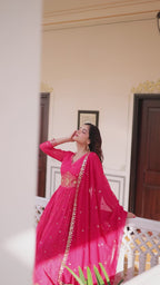 Flared Russian Silk Party dress