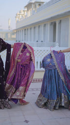 Festive Silk Lehenga Dupatta