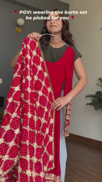 Embroidered Kurta Set with Palazzo